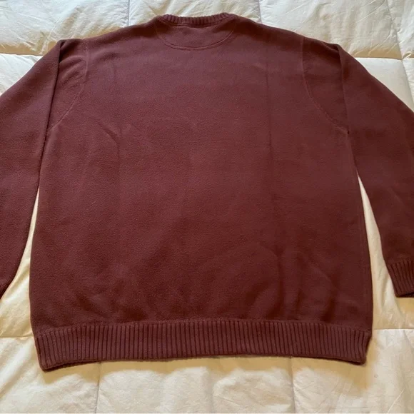 Eddie Bauer Burgundy Pullover Sweater - XXL - Picture 2 of 7